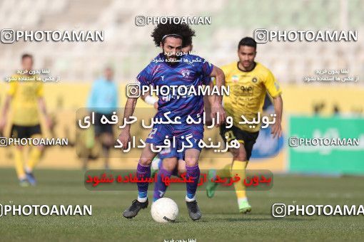 1824368, Tehran, , لیگ برتر فوتبال ایران، Persian Gulf Cup، Week 18، Second Leg، Havadar S.C. 0 v 0 Sepahan on 2022/02/18 at Shahid Dastgerdi Stadium