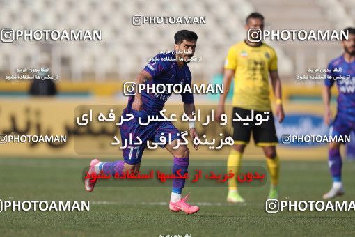 1824400, Tehran, , لیگ برتر فوتبال ایران، Persian Gulf Cup، Week 18، Second Leg، Havadar S.C. 0 v 0 Sepahan on 2022/02/18 at Shahid Dastgerdi Stadium