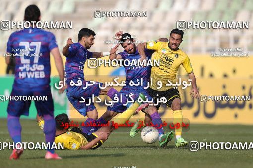 1824207, Tehran, , لیگ برتر فوتبال ایران، Persian Gulf Cup، Week 18، Second Leg، Havadar S.C. 0 v 0 Sepahan on 2022/02/18 at Shahid Dastgerdi Stadium