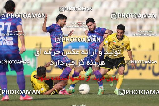 1824394, Tehran, , لیگ برتر فوتبال ایران، Persian Gulf Cup، Week 18، Second Leg، Havadar S.C. 0 v 0 Sepahan on 2022/02/18 at Shahid Dastgerdi Stadium