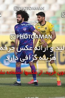1824307, Tehran, , لیگ برتر فوتبال ایران، Persian Gulf Cup، Week 18، Second Leg، Havadar S.C. 0 v 0 Sepahan on 2022/02/18 at Shahid Dastgerdi Stadium