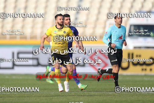1824455, Tehran, , لیگ برتر فوتبال ایران، Persian Gulf Cup، Week 18، Second Leg، Havadar S.C. 0 v 0 Sepahan on 2022/02/18 at Shahid Dastgerdi Stadium