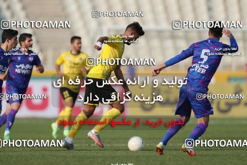 1824314, Tehran, , لیگ برتر فوتبال ایران، Persian Gulf Cup، Week 18، Second Leg، Havadar S.C. 0 v 0 Sepahan on 2022/02/18 at Shahid Dastgerdi Stadium