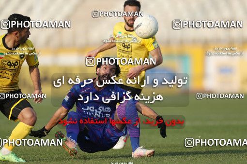 1824210, Tehran, , لیگ برتر فوتبال ایران، Persian Gulf Cup، Week 18، Second Leg، Havadar S.C. 0 v 0 Sepahan on 2022/02/18 at Shahid Dastgerdi Stadium