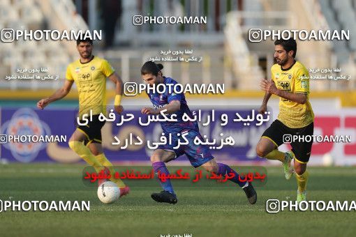 1824223, Tehran, , لیگ برتر فوتبال ایران، Persian Gulf Cup، Week 18، Second Leg، Havadar S.C. 0 v 0 Sepahan on 2022/02/18 at Shahid Dastgerdi Stadium