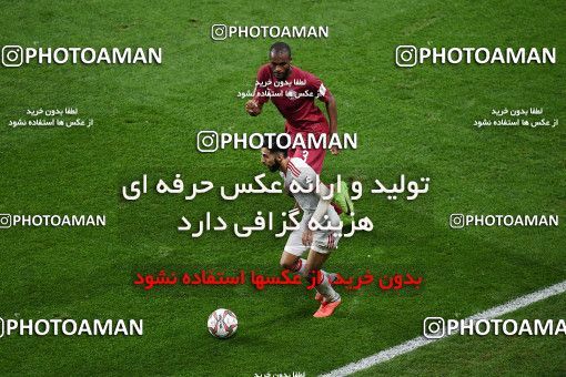 1831538, مرحله نیمه نهایی مسابقات فوتبال جام ملت های آسیا 2019 امارات، 1397/11/09، ، ابوظبی، ورزشگاه محمد بن زاید، قطر ۴ - ۰ امارات