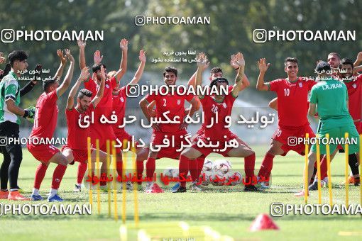 1828200, Tehran, , Iran U-21 National Football Team Training Session on 2019/09/01 at Iran National Football Center