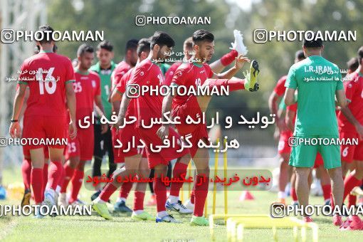 1828111, Tehran, , Iran U-21 National Football Team Training Session on 2019/09/01 at Iran National Football Center