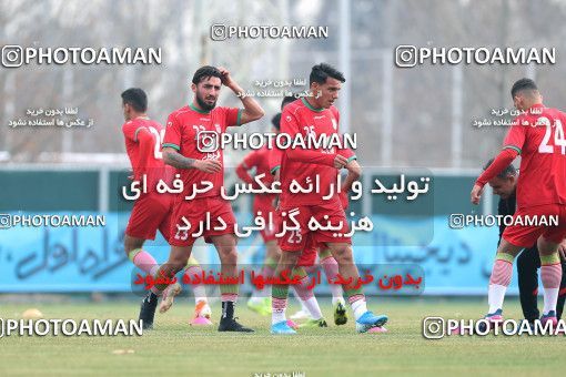 1828276, Tehran, , Iran U-21 National Football Team Training Session on 2020/01/01 at Iran National Football Center