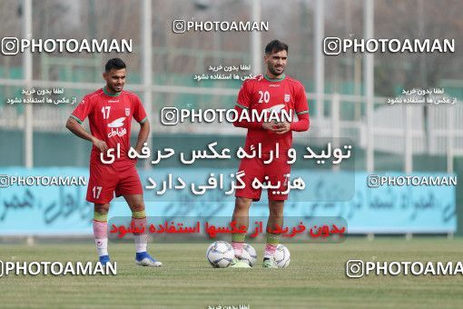1828305, Tehran, , Iran U-21 National Football Team Training Session on 2020/01/01 at Iran National Football Center