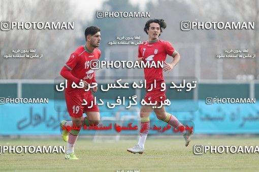 1828256, Tehran, , Iran U-21 National Football Team Training Session on 2020/01/01 at Iran National Football Center