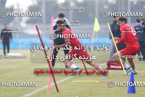 1828272, Tehran, , Iran U-21 National Football Team Training Session on 2020/01/01 at Iran National Football Center