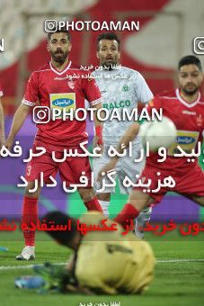 1834600, Tehran, Iran, لیگ برتر فوتبال ایران، Persian Gulf Cup، Week 18، Second Leg، Persepolis 2 v 0 Aluminium Arak on 2022/02/18 at Azadi Stadium