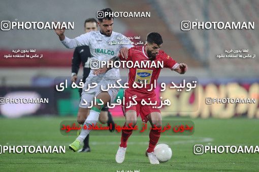 1834487, Tehran, Iran, لیگ برتر فوتبال ایران، Persian Gulf Cup، Week 18، Second Leg، Persepolis 2 v 0 Aluminium Arak on 2022/02/18 at Azadi Stadium
