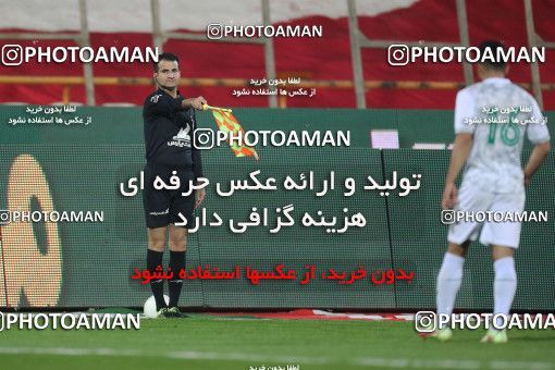 1834520, Tehran, Iran, لیگ برتر فوتبال ایران، Persian Gulf Cup، Week 18، Second Leg، Persepolis 2 v 0 Aluminium Arak on 2022/02/18 at Azadi Stadium