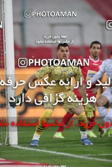 1834653, Tehran, Iran, لیگ برتر فوتبال ایران، Persian Gulf Cup، Week 18، Second Leg، Persepolis 2 v 0 Aluminium Arak on 2022/02/18 at Azadi Stadium