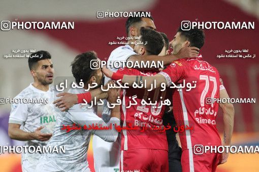 1834701, لیگ برتر فوتبال ایران، Persian Gulf Cup، Week 18، Second Leg، 2022/02/18، Tehran، Azadi Stadium، Persepolis 2 - 0 Aluminium Arak
