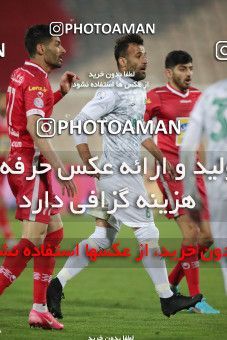1834619, Tehran, Iran, لیگ برتر فوتبال ایران، Persian Gulf Cup، Week 18، Second Leg، Persepolis 2 v 0 Aluminium Arak on 2022/02/18 at Azadi Stadium
