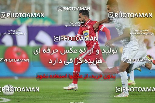 1834691, Tehran, Iran, لیگ برتر فوتبال ایران، Persian Gulf Cup، Week 18، Second Leg، Persepolis 2 v 0 Aluminium Arak on 2022/02/18 at Azadi Stadium