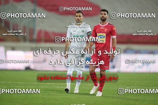 1834542, Tehran, Iran, لیگ برتر فوتبال ایران، Persian Gulf Cup، Week 18، Second Leg، Persepolis 2 v 0 Aluminium Arak on 2022/02/18 at Azadi Stadium