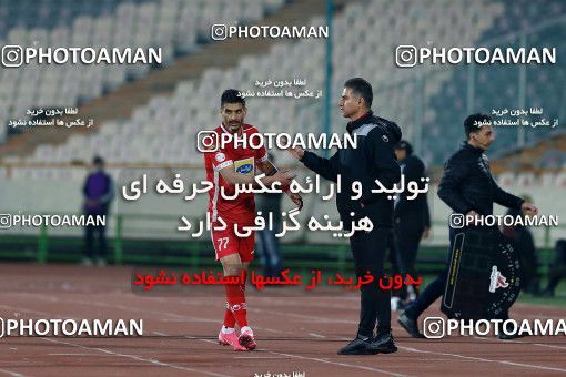 1829519, Tehran, Iran, لیگ برتر فوتبال ایران، Persian Gulf Cup، Week 18، Second Leg، Persepolis 2 v 0 Aluminium Arak on 2022/02/18 at Azadi Stadium