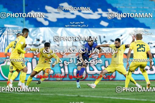 1829701, لیگ برتر فوتبال ایران، Persian Gulf Cup، Week 19، Second Leg، 2022/02/23، Tehran، Azadi Stadium، Esteghlal 1 - 0 Fajr-e Sepasi Shiraz