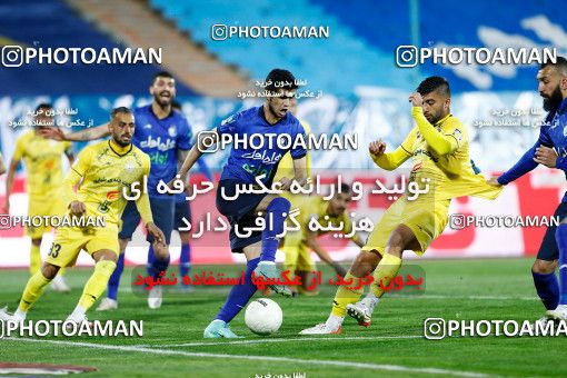 1829733, لیگ برتر فوتبال ایران، Persian Gulf Cup، Week 19، Second Leg، 2022/02/23، Tehran، Azadi Stadium، Esteghlal 1 - 0 Fajr-e Sepasi Shiraz