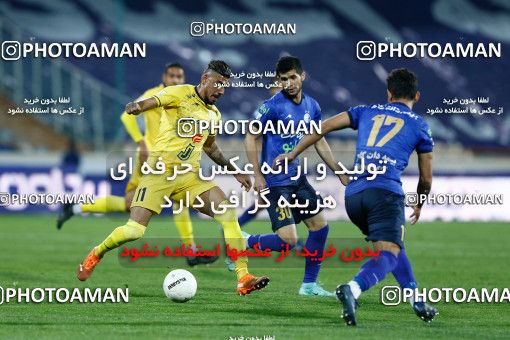 1829749, لیگ برتر فوتبال ایران، Persian Gulf Cup، Week 19، Second Leg، 2022/02/23، Tehran، Azadi Stadium، Esteghlal 1 - 0 Fajr-e Sepasi Shiraz
