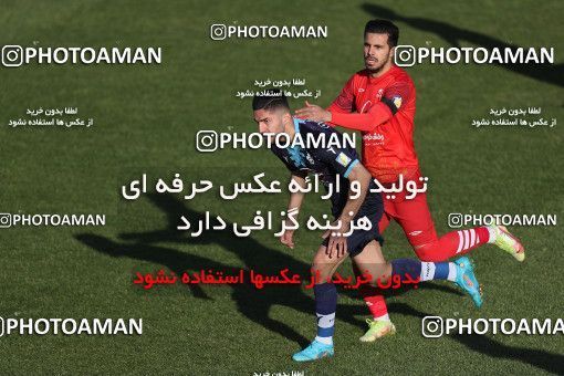 1831436, Tehran, , لیگ برتر فوتبال ایران، Persian Gulf Cup، Week 19، Second Leg، Paykan 0 v 0 Tractor Sazi on 2022/02/23 at Shahid Dastgerdi Stadium