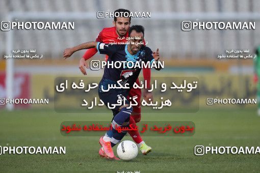 1831430, لیگ برتر فوتبال ایران، Persian Gulf Cup، Week 19، Second Leg، 2022/02/23، Tehran، Shahid Dastgerdi Stadium، Paykan 0 - 0 Tractor Sazi