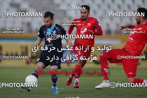 1831177, Tehran, , لیگ برتر فوتبال ایران، Persian Gulf Cup، Week 19، Second Leg، Paykan 0 v 0 Tractor Sazi on 2022/02/23 at Shahid Dastgerdi Stadium