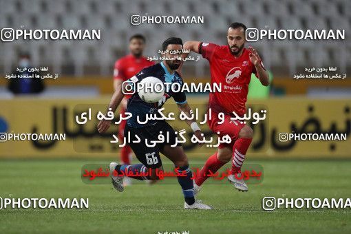 1831441, Tehran, , لیگ برتر فوتبال ایران، Persian Gulf Cup، Week 19، Second Leg، Paykan 0 v 0 Tractor Sazi on 2022/02/23 at Shahid Dastgerdi Stadium
