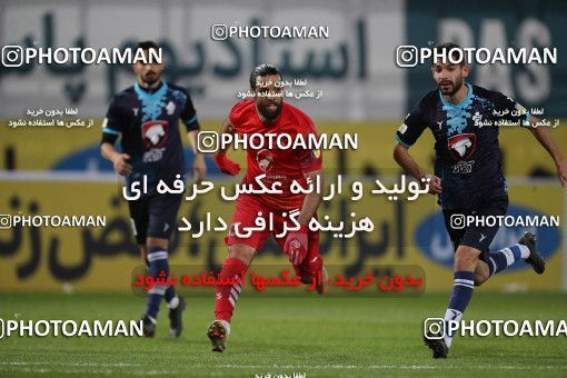 1831426, Tehran, , لیگ برتر فوتبال ایران، Persian Gulf Cup، Week 19، Second Leg، Paykan 0 v 0 Tractor Sazi on 2022/02/23 at Shahid Dastgerdi Stadium