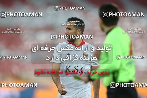 1836263, Tehran, Iran, لیگ برتر فوتبال ایران، Persian Gulf Cup، Week 16، Second Leg، Persepolis 1 v 0 Foulad Khouzestan on 2022/01/22 at Azadi Stadium