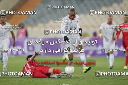 1836324, Tehran, Iran, لیگ برتر فوتبال ایران، Persian Gulf Cup، Week 16، Second Leg، Persepolis 1 v 0 Foulad Khouzestan on 2022/01/22 at Azadi Stadium