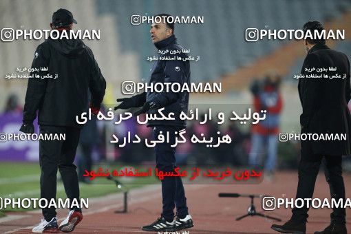 1836227, Tehran, Iran, لیگ برتر فوتبال ایران، Persian Gulf Cup، Week 16، Second Leg، Persepolis 1 v 0 Foulad Khouzestan on 2022/01/22 at Azadi Stadium