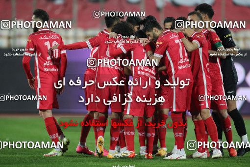 1839872, Tehran, Iran, لیگ برتر فوتبال ایران، Persian Gulf Cup، Week 20، Second Leg، Persepolis 3 v 1 Mes Rafsanjan on 2022/02/28 at Azadi Stadium