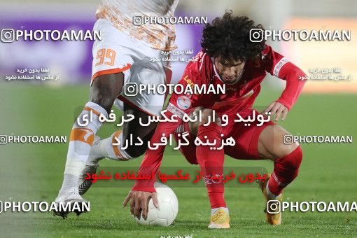 1839895, Tehran, Iran, لیگ برتر فوتبال ایران، Persian Gulf Cup، Week 20، Second Leg، Persepolis 3 v 1 Mes Rafsanjan on 2022/02/28 at Azadi Stadium
