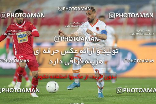 1839817, Tehran, Iran, لیگ برتر فوتبال ایران، Persian Gulf Cup، Week 20، Second Leg، Persepolis 3 v 1 Mes Rafsanjan on 2022/02/28 at Azadi Stadium