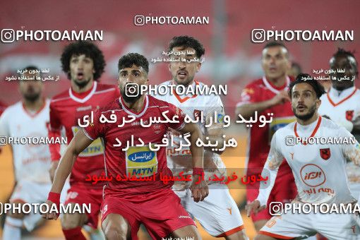 1839792, Tehran, Iran, لیگ برتر فوتبال ایران، Persian Gulf Cup، Week 20، Second Leg، Persepolis 3 v 1 Mes Rafsanjan on 2022/02/28 at Azadi Stadium
