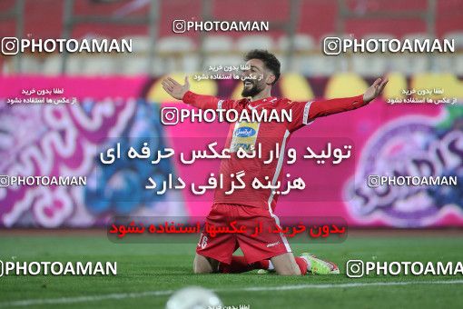 1839962, Tehran, Iran, لیگ برتر فوتبال ایران، Persian Gulf Cup، Week 20، Second Leg، Persepolis 3 v 1 Mes Rafsanjan on 2022/02/28 at Azadi Stadium