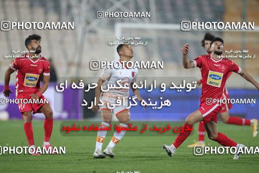 1839761, Tehran, Iran, لیگ برتر فوتبال ایران، Persian Gulf Cup، Week 20، Second Leg، Persepolis 3 v 1 Mes Rafsanjan on 2022/02/28 at Azadi Stadium