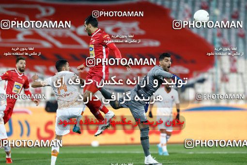 1839456, Tehran, Iran, لیگ برتر فوتبال ایران، Persian Gulf Cup، Week 20، Second Leg، Persepolis 3 v 1 Mes Rafsanjan on 2022/02/28 at Azadi Stadium