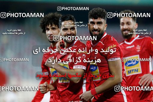 1839585, Tehran, Iran, لیگ برتر فوتبال ایران، Persian Gulf Cup، Week 20، Second Leg، Persepolis 3 v 1 Mes Rafsanjan on 2022/02/28 at Azadi Stadium