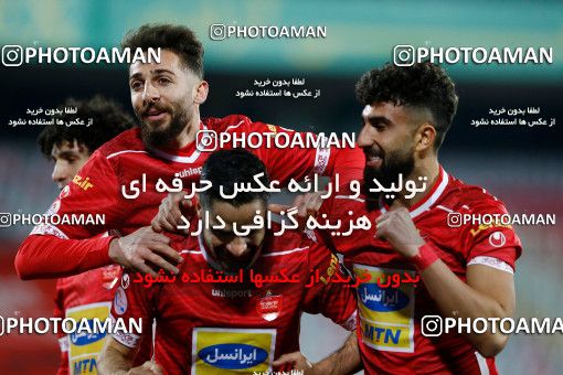 1839415, Tehran, Iran, لیگ برتر فوتبال ایران، Persian Gulf Cup، Week 20، Second Leg، Persepolis 3 v 1 Mes Rafsanjan on 2022/02/28 at Azadi Stadium
