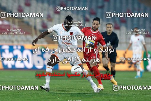 1839388, Tehran, Iran, لیگ برتر فوتبال ایران، Persian Gulf Cup، Week 20، Second Leg، Persepolis 3 v 1 Mes Rafsanjan on 2022/02/28 at Azadi Stadium
