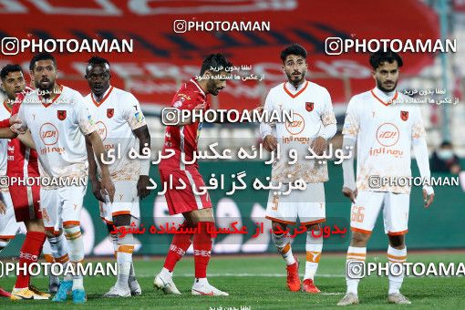 1839457, Tehran, Iran, لیگ برتر فوتبال ایران، Persian Gulf Cup، Week 20، Second Leg، Persepolis 3 v 1 Mes Rafsanjan on 2022/02/28 at Azadi Stadium