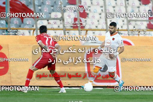 1839478, Tehran, Iran, لیگ برتر فوتبال ایران، Persian Gulf Cup، Week 20، Second Leg، Persepolis 3 v 1 Mes Rafsanjan on 2022/02/28 at Azadi Stadium