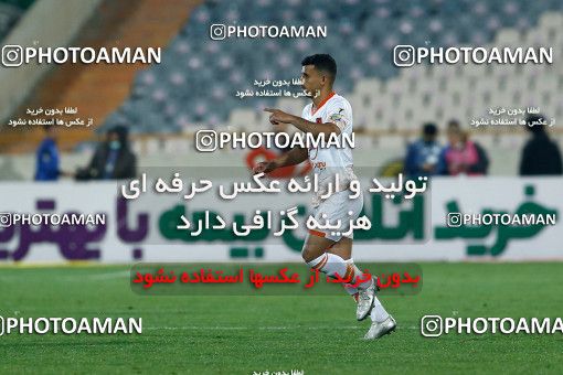 1839732, Tehran, Iran, لیگ برتر فوتبال ایران، Persian Gulf Cup، Week 20، Second Leg، Persepolis 3 v 1 Mes Rafsanjan on 2022/02/28 at Azadi Stadium