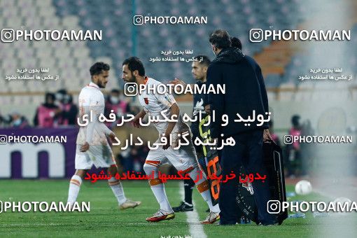 1839348, Tehran, Iran, لیگ برتر فوتبال ایران، Persian Gulf Cup، Week 20، Second Leg، Persepolis 3 v 1 Mes Rafsanjan on 2022/02/28 at Azadi Stadium